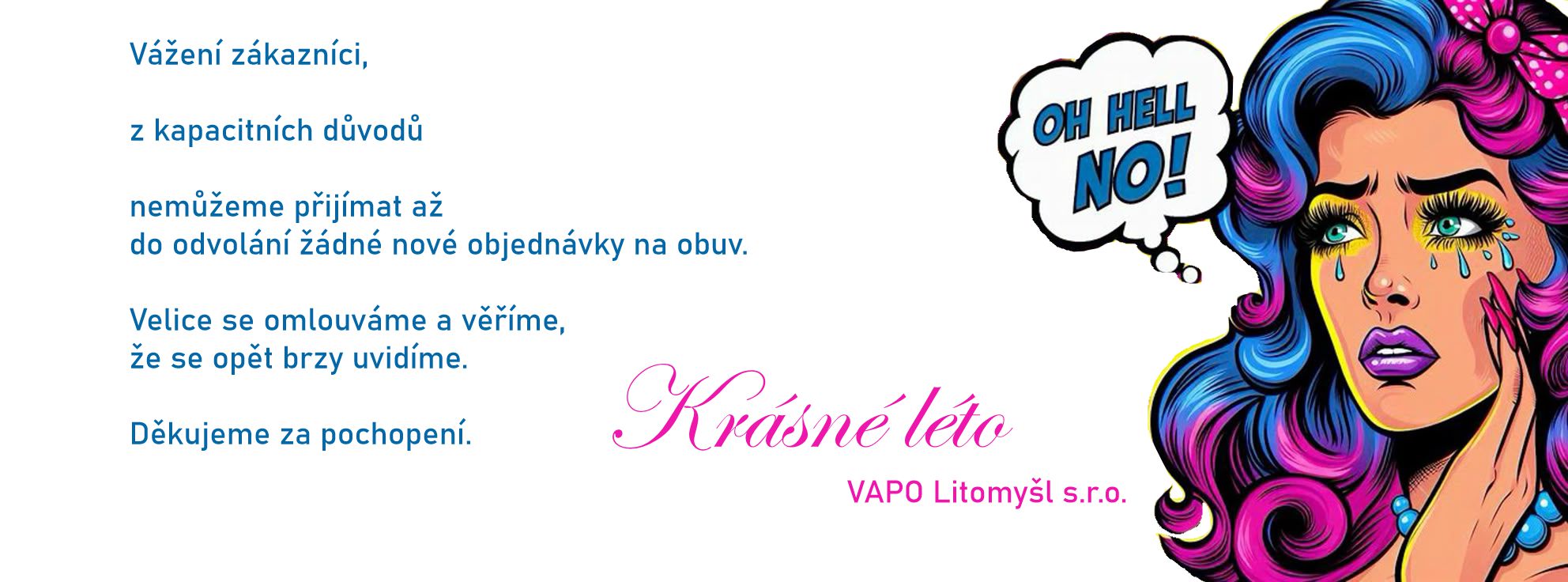 Dočasné pozastavení provozu